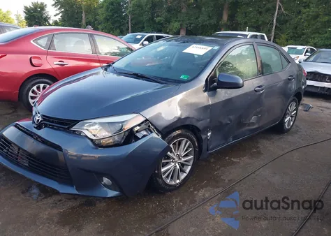 2014 Toyota Corolla Le Premium из США, поврежденный, VIN 2T1BURHE1EC047701